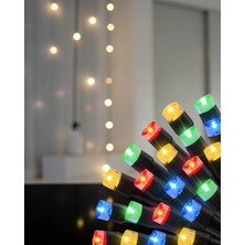 Mabelme Store LED Işık Perde 2x2 Metre Su Geçirmez Model