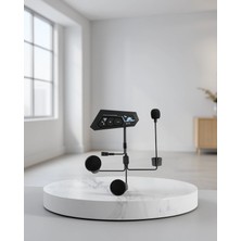 Mabelme Store Bluetooth Kulaklık Motosiklet Kaskı Için BT22