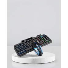 Mabelme Store Rgb Aydınlatmalı Mekanik Klavye Mouse Seti