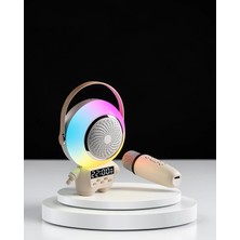 Mabelme Store Bluetooth Karaoke Hoparlör With Kablosuz Mikrofon