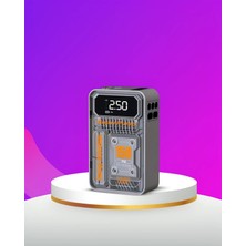 Mabelme Store Mini Elektrikli Şarjlı Yüksek Basınçlı Lastik Şişirme Pompası