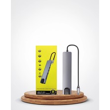 Mabelme Store Type-C Hub 2×usb3.0, Sd/ms, 4K Hdmı, RJ45 Model