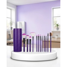 Mabelme Store Makyaj Fırçası Seti 12'li Sentetik Fiber Kıl
