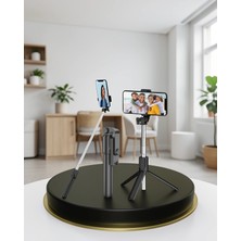 Mabelme Store Bluetooth Selfie Çubuğu 360° Dönebilen
