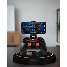 Mabelme Store Bluetooth Oyun Kumandası 14 Tuşlu Çift Analog Joystick