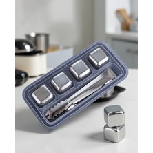 Mabelme Store Paslanmaz Metal Buz Küpleri