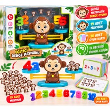 Mabelme Store 2321 Eğitici Denge Maymunu Pencereli Eğitici Oyuncak