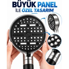 Mabelme Store 6 Modlu Filtreli Duş Başlığı Büyük Panel Su Tasarruflu Çok Fonksiyonlu Duş Başlığı