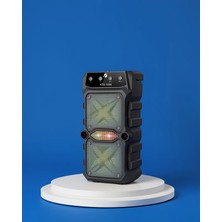 Mabelme Store Büyük Boy Çift Çıkışlı Bluetooth Hoparlör