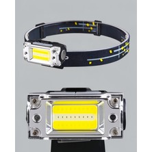 Mabelme Store Kafa Lambası 10 cm Uzunluk XPE95LM + Cob 120 Lm LED