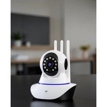 Mabelme Store Ip Kamera 3.0mp Hd Çift Yönlü Ses Hareket Sensörlü