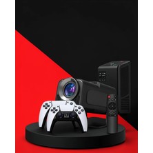 Mabelme Store Taşınabilir Projektör 1080P 450 Ansı Lümen