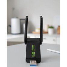 Mabelme Store Kablosuz Wifi Adaptör Çift Bantlı