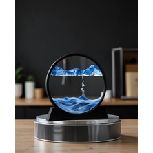 Mabelme Store Dekoratif Sulu Kum Saati 3D LED Işıklı