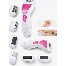 Mabelme Store 4 Başlıklı Şarjlı Epilatör Tüy Alma Makinesi