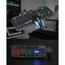 Mabelme Store Gaming Klavye LED Aydınlatmalı Mekanik Hisli
