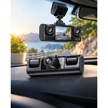 Mabelme Store Çift Kameralı 1080P Full Hd Araç Kayıt Kamerası