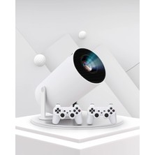 Mabelme Store Ayaklı Çift Kollu Taşınabilir Proje 4K