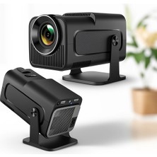 Mabelme Store Taşınabilir Game Projektör 1080P 4K Çift Kollu
