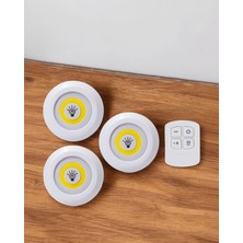 Mabelme Store LED Mutfak Dolap Altı Işığı Uzaktan Kumandalı