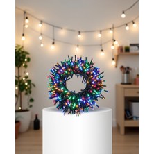 Mabelme Store 5 Metre Karışık Renk Pilli LED Işık