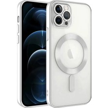 Apple Iphone 13 Pro Kılıf Kross Magneticsafe Kapak - Gümüş