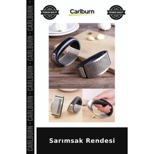 Carlburn Sarımsak Rendesi Sunum Hazırlığı Günlük Kullanım Yemek Yapımı