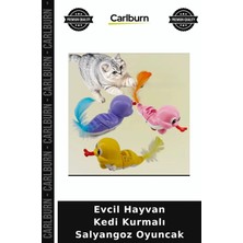 Carlburn Evcil Hayvan Kedi Kurmalı Salyangoz Oyuncak Oyun Seansı Hareketli Eğlence Eğlenceli Vakit
