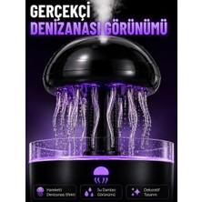 MiraLive Rgb Işıklı Denizanası Hava Nemlendirici Ultrasonik Buhar Makinesi 2h 4h 8h Zamanlayıcılı