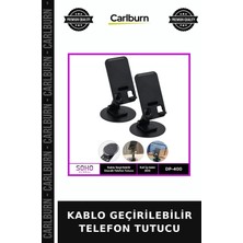 Carlburn Kablo Geçirilebilir Telefon Tutucu Cep Aksesuarı Cihaz Standı Ofis Gereci