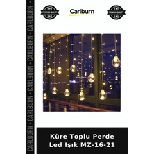 Carlburn Küre Toplu Perde LED Işık Mz-16-21 Etkinlik Dekoru Duvar Susü Gece Lambası