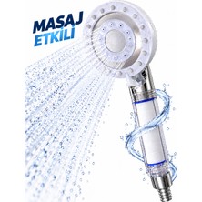 tp Filtreli Duş Başlığı Masaj Etkili Beyaz - Lisinya