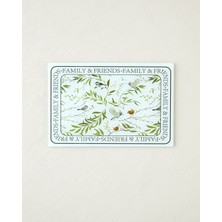 English Home Animal Kingdom Cam Kesme Tahtası 20X30 cm Yeşil