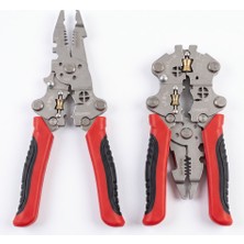 Çok Fonksiyonlu Katlanabilir Kablo Sıyırma ve Pense 0.8-2.6 mm Midastech