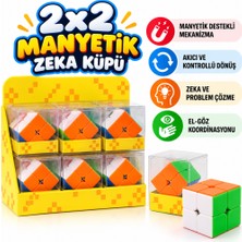 tp 2x2 Tic Tac Manyetik Küp