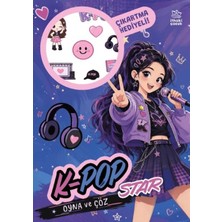 Vavis K-Pop Star - Oyna ve Çöz Çıkartmalı Etkinlik Kitabı