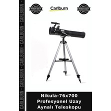 Carlburn NIKULA-76X700 Profesyonel Uzay Aynalı Teleskopu Yıldız Izleme Aktivite Gökyüzü