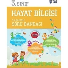 Teas Press Yayınları 3.sınıf Hayat Bilgisi 3 Aşamalı Soru Bankası