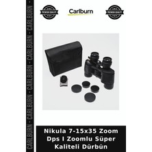 Carlburn Nikula 7-15X35 Zoom Dps I Zoomlu Süper Kaliteli Dürbün Gözlem Cihazı Seyahat Aksesuarı Açık Hava