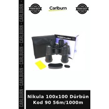 Carlburn Nikula 100X100 Dürbün Kod 90 56M/1000M Manzara Izleme Aktivite Gereci Hobi Ekipmanı