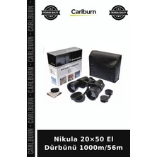 Carlburn Nikula 20×50 El Dürbünü 1000M/56M Seyahat Aksesuarı Keşif Gereci Açık Hava