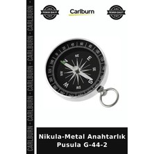 Carlburn Nikula-Metal Anahtarlık Pusula G-44-2 Küçük Boyutlu Kamp Gereci