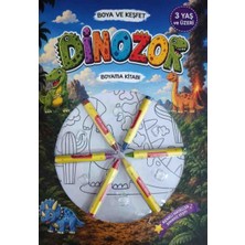 Ernet Group Boya Keşfet- Dinozor Boyama Kitabı