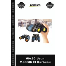 Carlburn 60X60 Uzun Menzilli El Dürbünü Keşif Eşyası Hobi Aleti Seyahat Aksesuarı