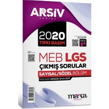 Marka Yayınları 2020 Lgs 8. Sınıf Arşiv Serisi Tıpkı Basım Çıkmış Sorular Tamamı Video Çözümlü