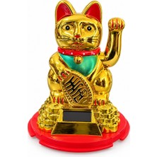 Argesco Mühendislik Güneş Enerjili Sallanan Şans Kedisi - Maneki Neko ALK6161