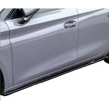 Türkset CUPRA Leon Mk1 Marşpiyel Bıçakları 2021-2024 (( Parlak Siyah ))