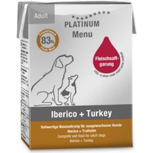 Platinium Platınum Iberico ve Hindili Köpek Konservesi 185GR