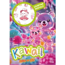 Gesa Kawaii - Oyna ve Çöz Çıkartmalı Etkinlik Kitabı