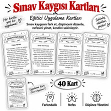 Yılmazcan Aile Danışmanlık Sınav Kaygısı Yaşayan Öğrenciler Için 40 Kart